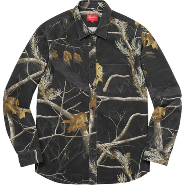 [해외] 슈프림 리얼트리 카모 플란넬 셔츠 Supreme Realtree Camo Flannel Shirt 17FW