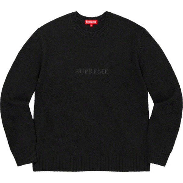 [해외] 슈프림 필드 스웨터 Supreme Pilled Sweater 21FW