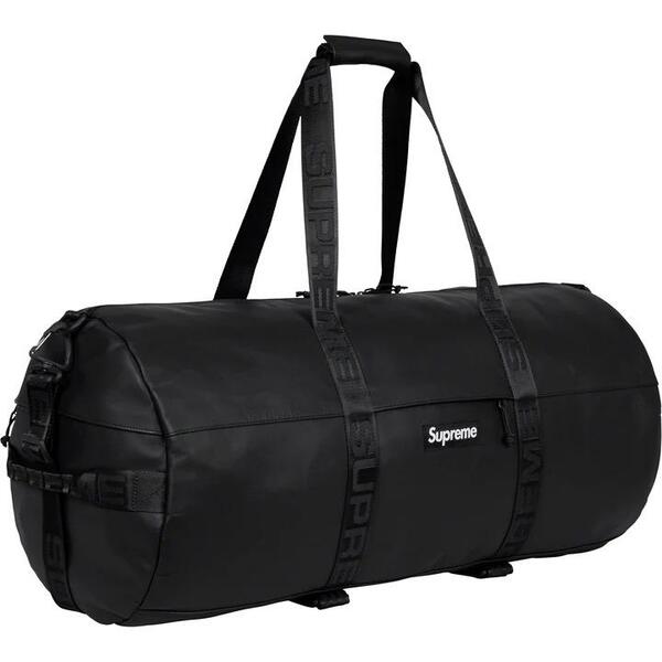 [해외] 슈프림 레더 라지 더플백 Supreme Leather Large Duffle Bag 23FW