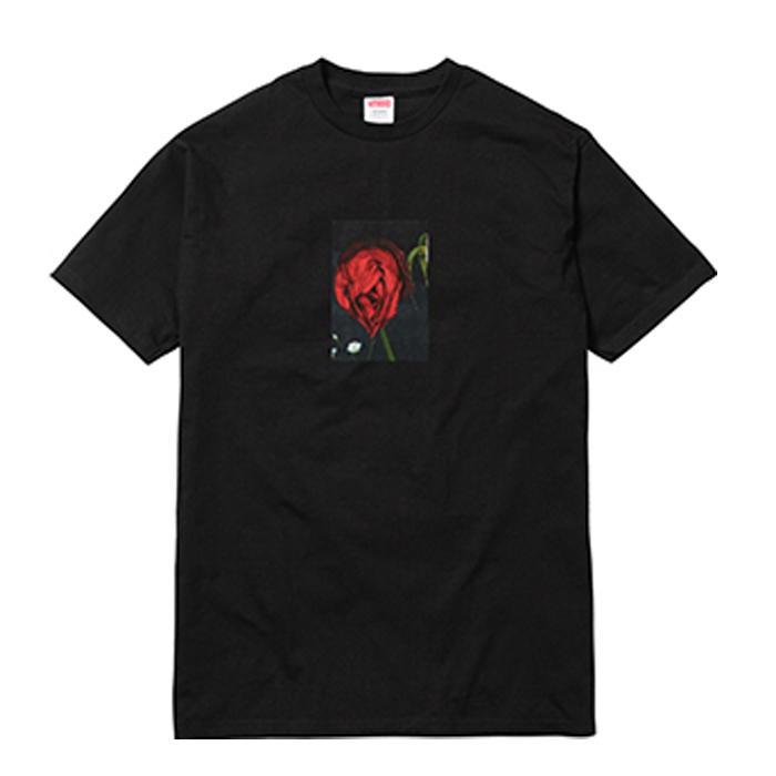 [해외] 슈프림 아라키 로즈 티셔츠 Supreme Araki Rose Tee 16FW