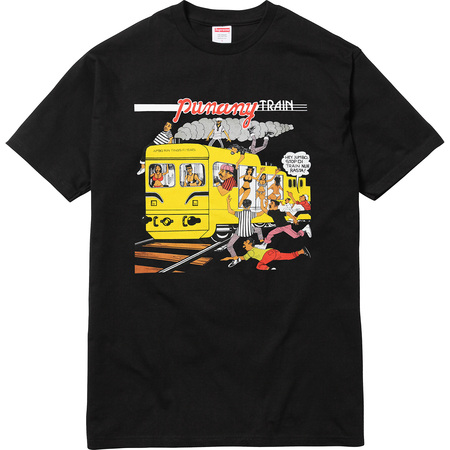 [해외] 슈프림 리모니어스 퓨너니 트레인 티셔츠 Supreme Limonious Punany Train Tee 17SS