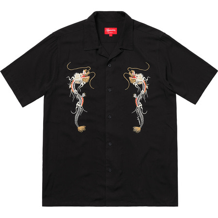 [해외] 슈프림 드래곤 레이온 셔츠 Supreme Dragon Rayon Shirt 18FW