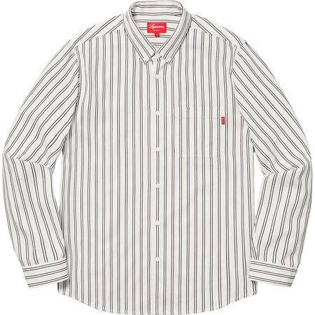 [해외] 슈프림 스트라이프 트윌 셔츠 Supreme Stripe Twill Shirt 19SS