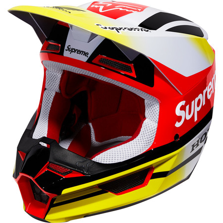 [해외] 슈프림 혼다 폭스 레이싱 V1 헬멧 Supreme Honda Fox Racing V1 Helmet 19FW