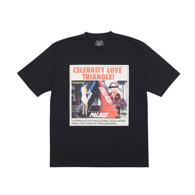 [해외] 팔라스 러브 트라이엥글 티셔츠 Palace Love Triangle T-Shirt 19FW