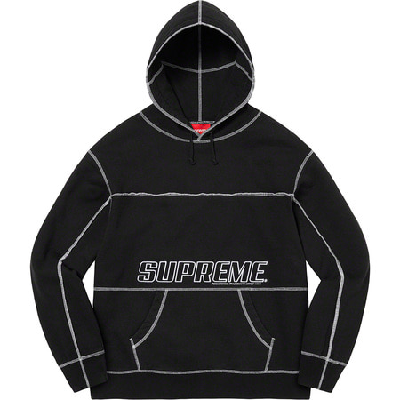 [해외] 슈프림 커버스티치 후드 Supreme Coverstitch Hooded Sweatshirt 22SS