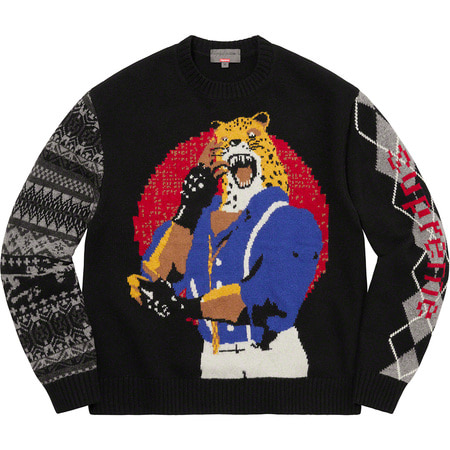 [해외] 슈프림 요지 야마모토 철권 스웨터 Supreme Yohji Yamamoto TEKKEN Sweater 22FW