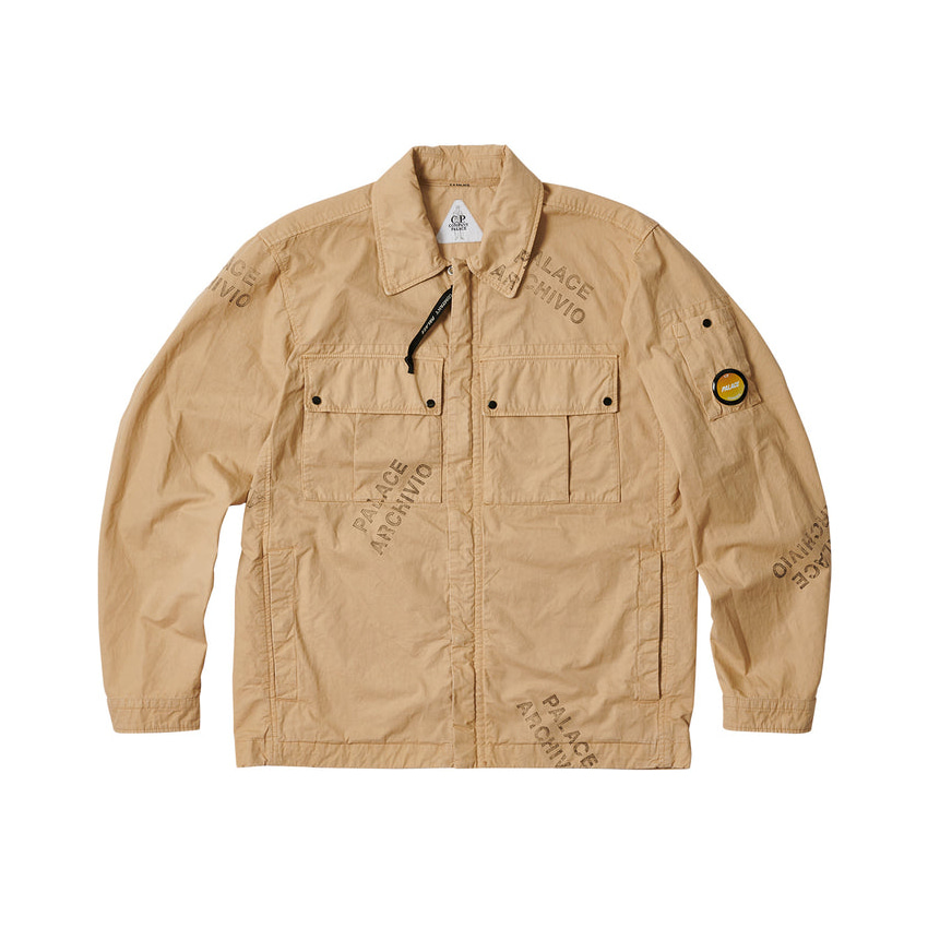 [해외] 팔라스 C.P 컴퍼니 워시드 코튼 셔츠 자켓 Palace C.P Company Washed Cotton Shirt Jacket 22FW