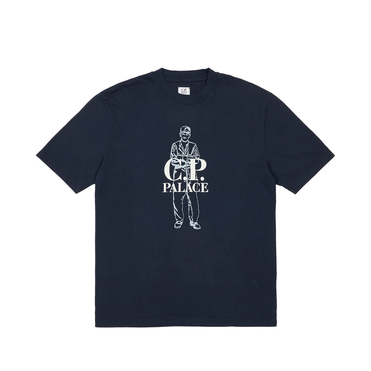 [해외] 팔라스 C.P 컴퍼니 로고 티셔츠 Palace C.P Company Logo T-Shirt 22FW