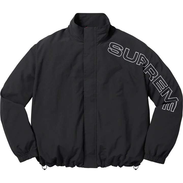 [해외] 슈프림 스펠아웃 엠브로이더드 트랙 자켓 Supreme Spellout Embroidered Track Jacket 23FW