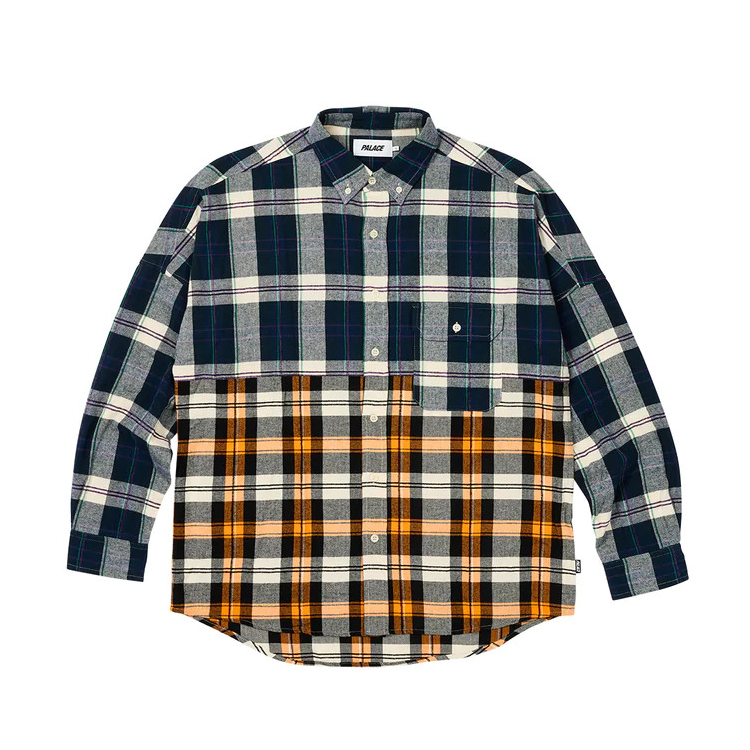 [해외] 팔라스 체크메이트 드롭 숄더 셔츠 Palace Checkmate Drop Shoulder Shirt 23FW