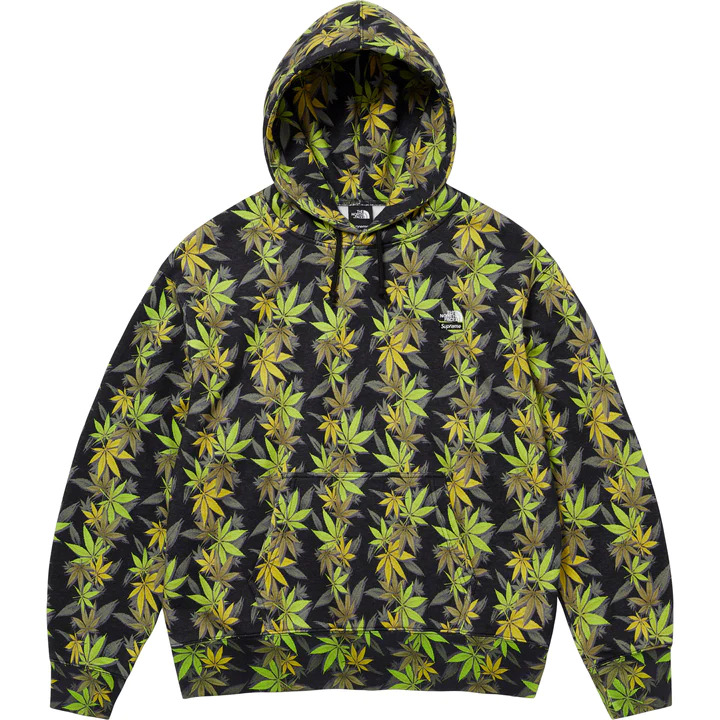 [해외] 슈프림 더노스페이스 리프 후드 Supreme The North Face Leaf Hooded Sweatshirt 23FW